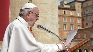 Pope condemns deadly attack on Syrian convoy in Easter message