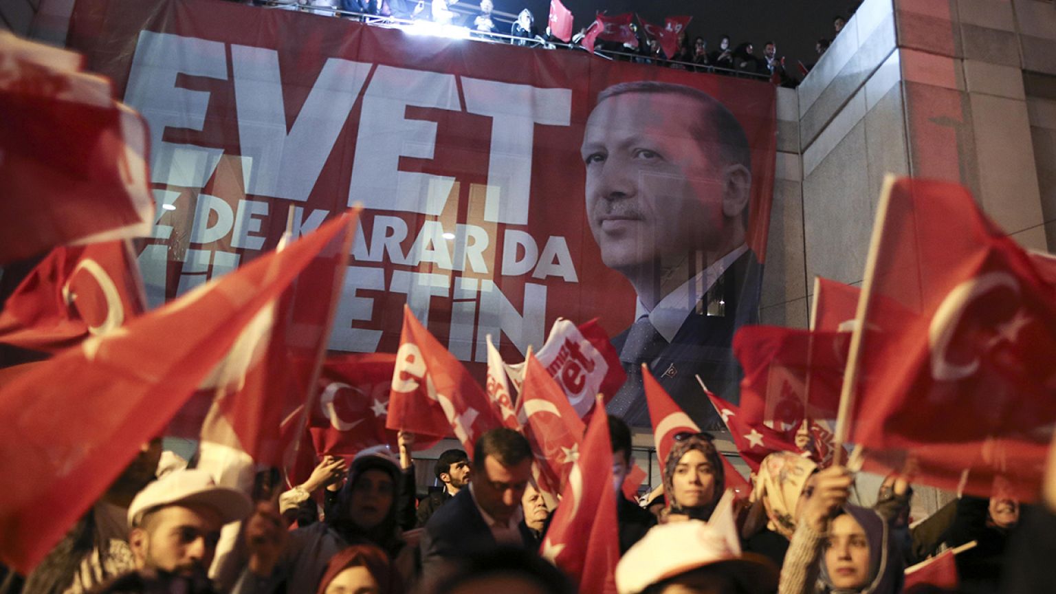 Turkey referendum results: contention and celebrations