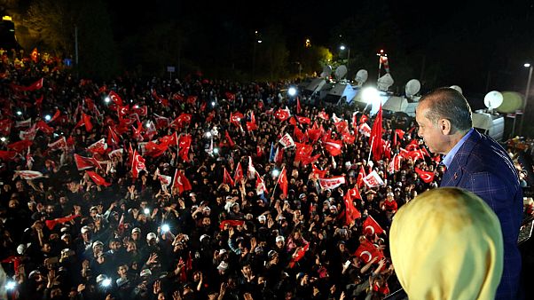 Turkey's President Erdogan declares referendum victory Turkey's President Erdogan declares referendum victory