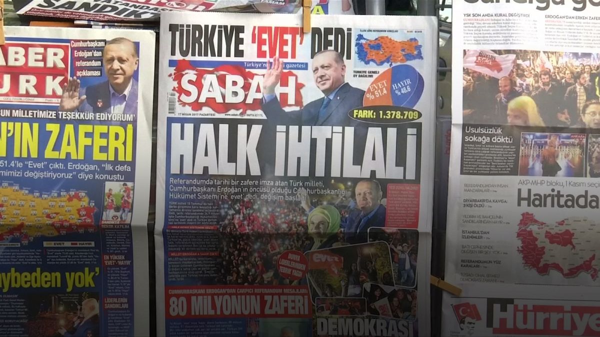 Sokaknak nem meggyőző a török voksolás eredménye