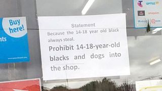 Melbourne shop owner bans blacks and dogs