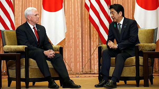 "Gli USA con voi al 100%". Pence rassicura il Giappone sulla Corea del Nord "Gli USA con voi al 100%". Pence rassicura il Giappone sulla Corea del Nord