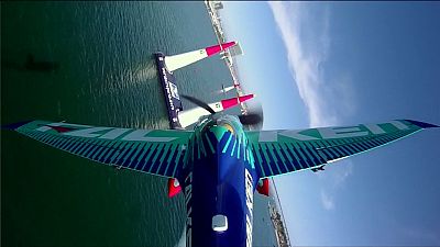 San Diego : un slalom géant dans les airs, des images à couper le souffle