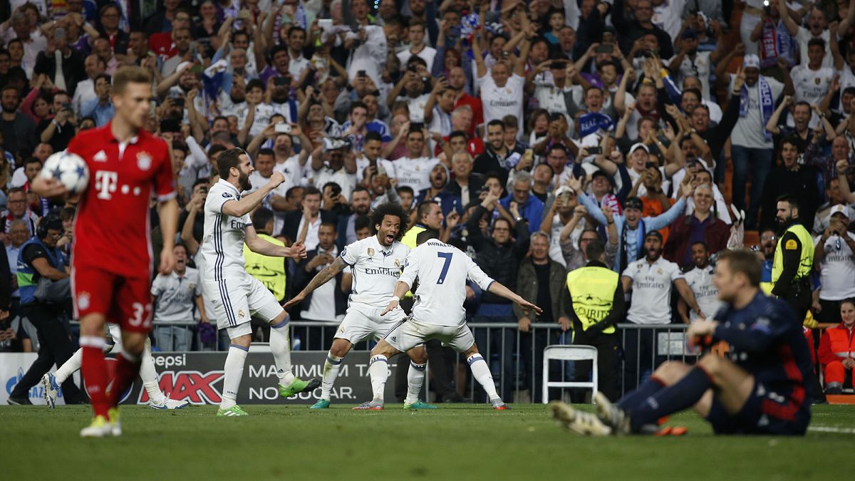 Champions League: Atletico e Real Madrid in semifinale, Ronaldo a quota 101