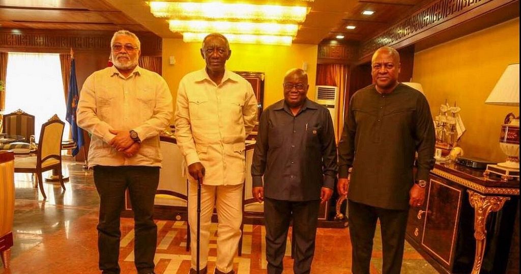 Ghana's President Lauded For 'consulting' His Predecessors, The 3 Johns ...