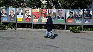 French presidential election posters reinvented