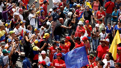 ونزوئلا؛ درگیری میان پلیس و معترضان در بزرگترین راهپیمایی ضد دولتی