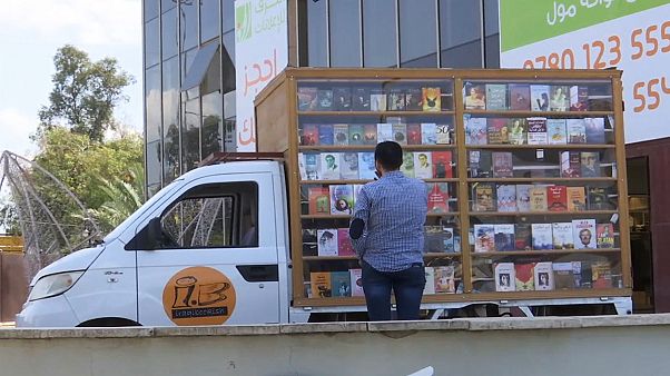 Meet the Baghdad man who turned his van into a mobile bookshop Meet the Baghdad man who turned his van into a mobile bookshop