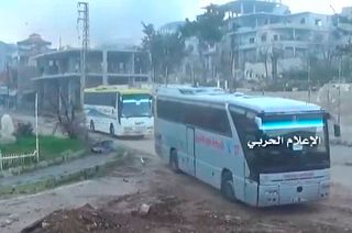Zabadani: the last rebels leave