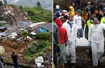 رانش زمین جان ۱۱ نفر را در کلمبیا گرفت