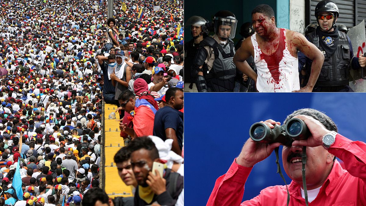Venezuela: "minden tüntetések anyja"