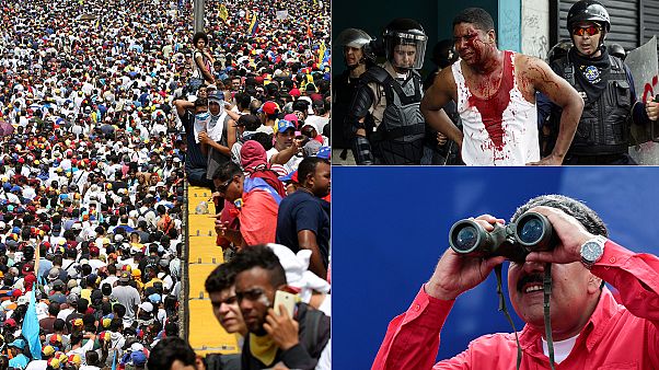 Venezuela: A "mãe de todas as marchas" repete-se esta quinta feira Venezuela: A "mãe de todas as marchas" repete-se esta quinta feira
