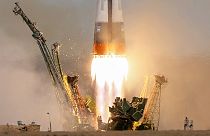 Soyuz uzay aracı fırlatıldı