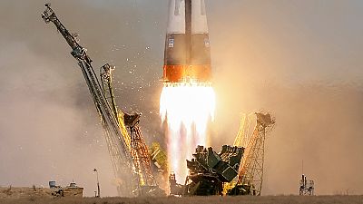 La nave tripulada rusa Soyuz MS-04 despega rumbo a la EEI