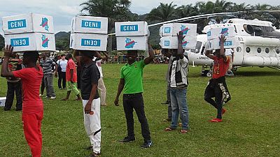 3,900 tonnes of election materials distributed nationwide in the DRC