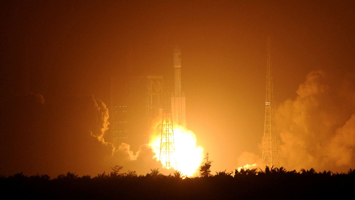 La Chine envoie son premier vaisseau cargo dans l'espace
