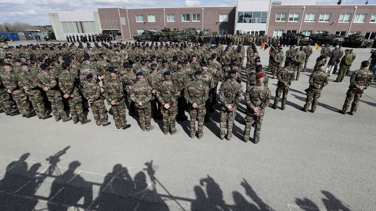 Батальон НАТО начал службу в Эстонии