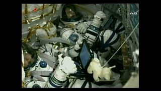رائدا الفضاء فيشر ولورتشيكين يصلان الى محطة الفضاء الدولية
