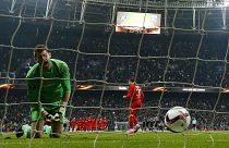 Beşiktaş UEFA Avrupa Ligi'ne penaltılarla veda etti