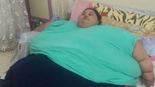 Inde : l'Égyptienne de 500 kilos a perdu la moitié de son poids