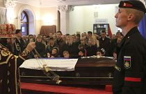 Rússia homenageia militar russo morto por terroristas na Síria