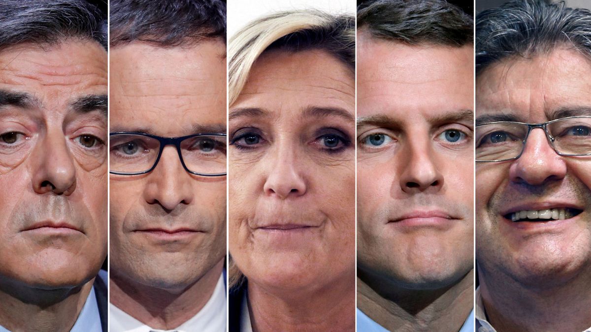 Elecciones en Francia: los favoritos acuden a votar