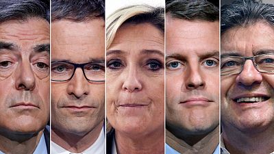 Frankreichs Präsidentschaftskandidaten gehen wählen