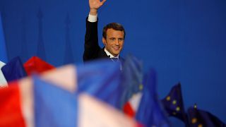 Rally against 'nationalists' - Macron's call after French election success