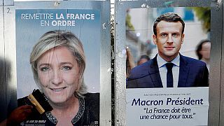 Macron, Le Pen win first round of French presidential election