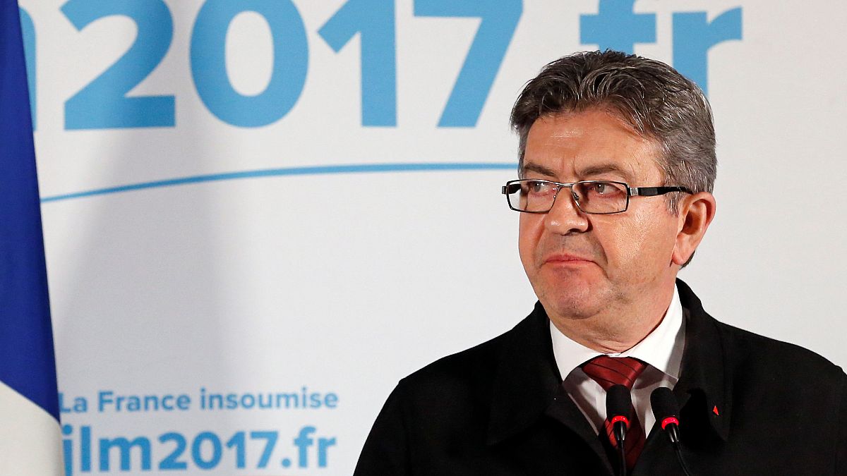 Far-left voters voice frustration at Melenchon's HQ