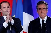 Fransa cumhurbaşkanlığı seçiminin kaybedenleri Hamon ve Fillon