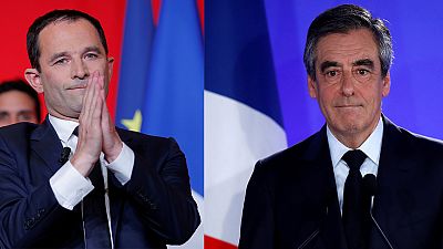 Hamon y Fillon asumen la derrota del bipartidismo en Francia
