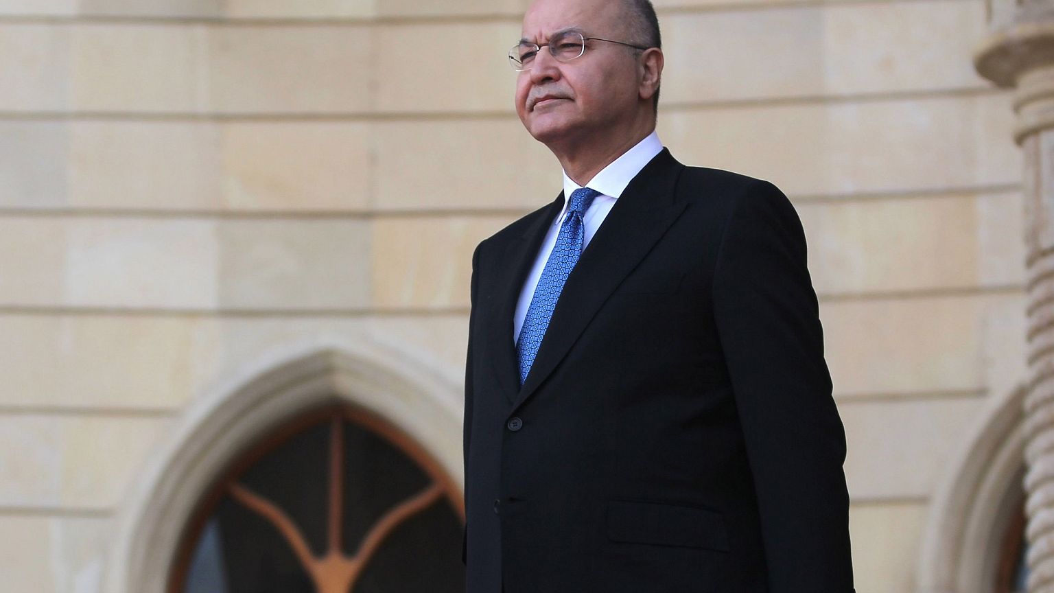 Image: Iraqi President Barham Saleh in the capital Baghdad