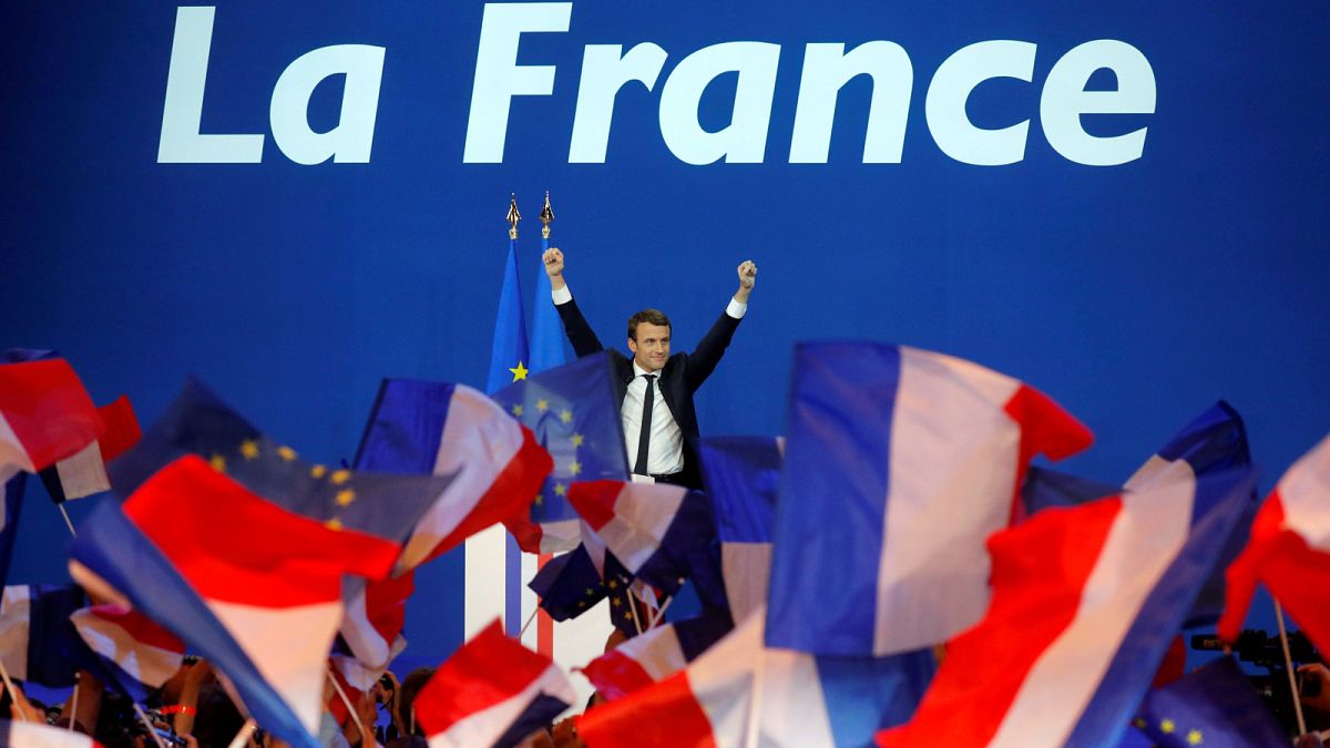 Brussels mulls Macron first round victory