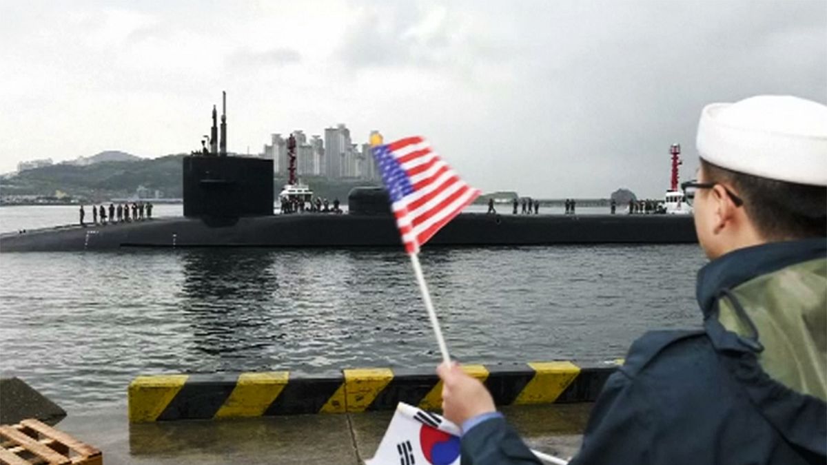 Spannungen um Pjöngjang: USA verlegen Raketen-U-Boot nach Südkorea