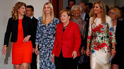 Ivanka booed in Berlin as she defends Donald