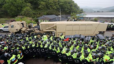Llegan a Corea del Sur los primeros elementos del escudo antimisiles THAAD