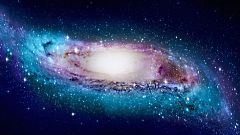 Image: Artist's impression of the warped and twisted Milky Way disk.