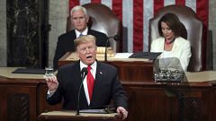 Image: Donald Trump, Mike Pence, Nancy Pelosi