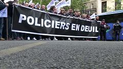 Frankreich: Polizisten demonstrieren für bessere Arbeitsbedingungen