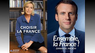 انتخابات فرانسه، پوسترها سخن می گویند