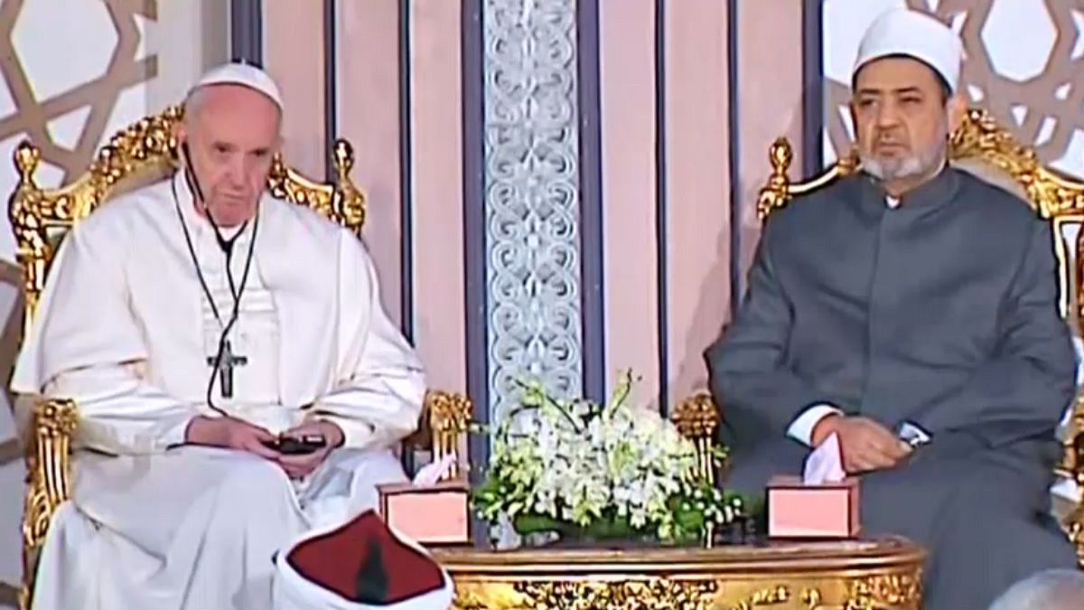 البابا فرنسيس في زيارة "وِحدة وأخوة" في مصر