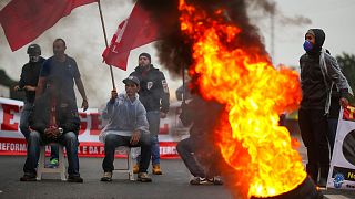 Brazil cities paralysed by nationwide anti-austerity strikes