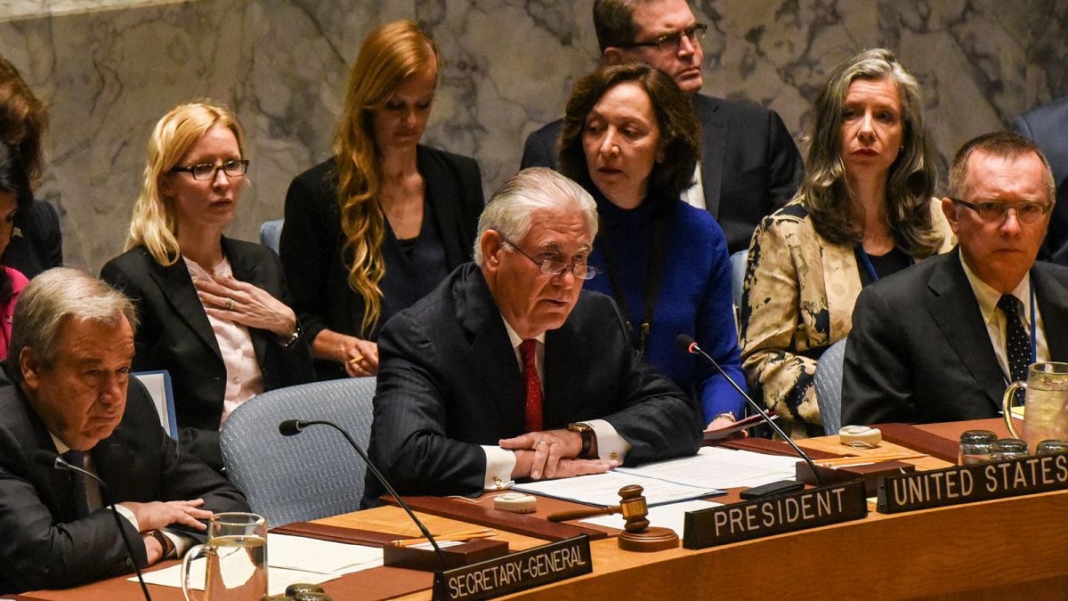 Rex Tillerson à l'ONU : "agissez avant que la Corée du Nord ne le fasse"