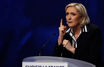 Marine Le Pen fends off Nazi gas chamber row to savage Macron
