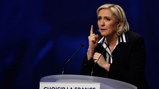 Marine Le Pen fends off Nazi gas chamber row to savage Macron