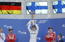 GP Rússia: Valteri Bottas celebra primeiro triunfo da carreira na F1