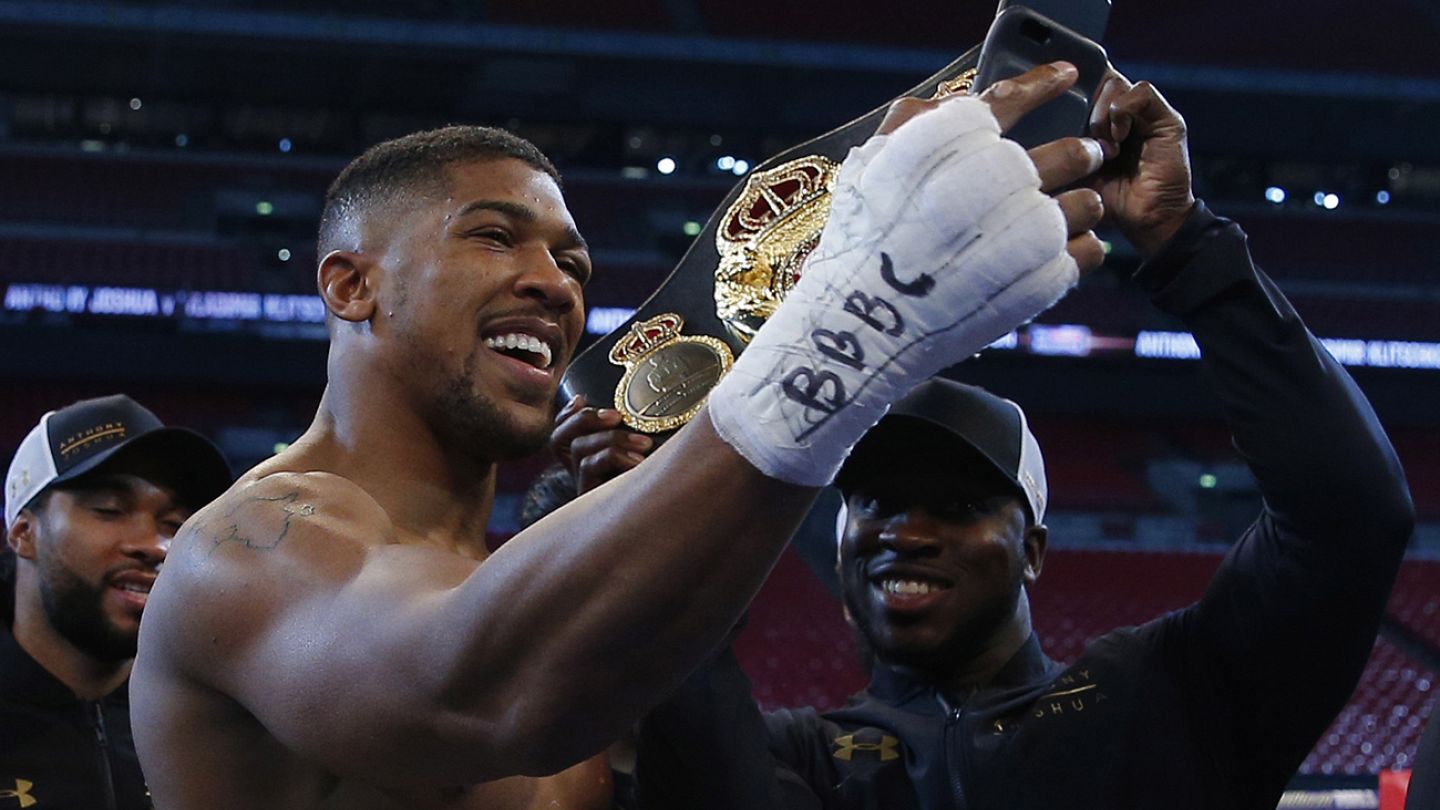 Anthony Joshua Beats Wladimir Klitschko Euronews