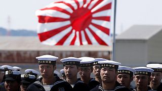 Japan deploys warship as North Korea tensions mount