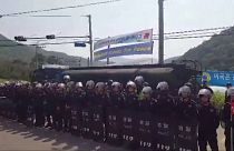 Corea del Sur: protesta contra el escudo antimisiles THAAD